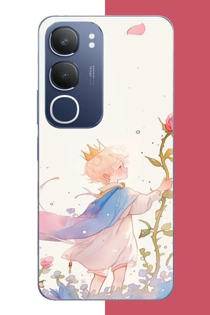 Vivo Y19s Uyumlu küçük prens6 Baskılı Silikon Kılıf