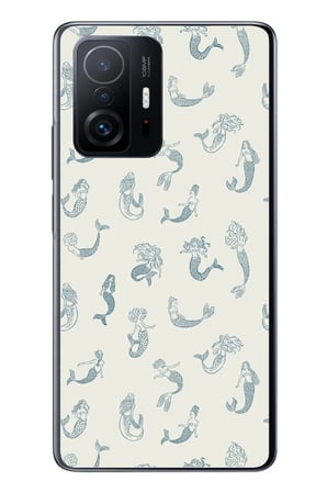 Xiaomi Mi 11 T-11 T Pro Uyumlu Deniz Kızları Baskılı Silikon Kılıf