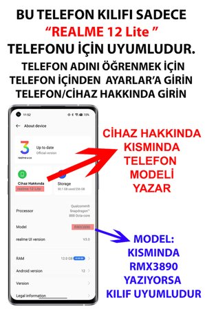 Realme 12 Lite Uyumlu Türk Milli Takım Parçalı Forma Baskılı Silikon Kılıf