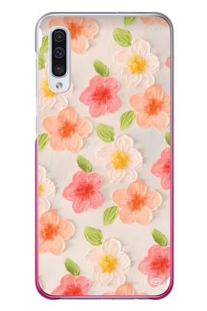 Samsung Galaxy A50 Uyumlu Güzel Papatyalar Baskılı Silikon Kılıf