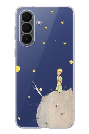Samsung Galaxy A27 Uyumlu Küçük Prens Tasarımlı Baskılı Silikon Kılıf