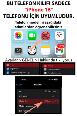 iPhone 16 Uyumlu Kabe Sevdası Baskılı Silikon Kılıf