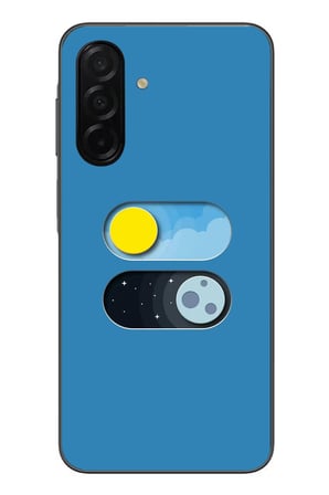 Samsung Galaxy A26 Uyumlu Gece Gündüz Geçiş Baskılı Silikon Kılıf