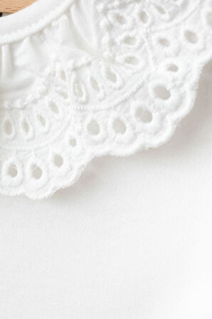 Kız Bebek Luana Waffle Jile Elbise