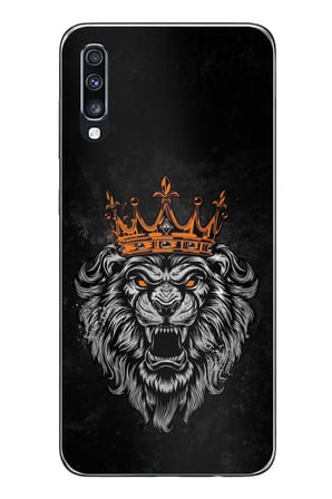 Samsung Galaxy A70 Uyumlu Kurt Ruhu Baskılı Silikon Kılıf