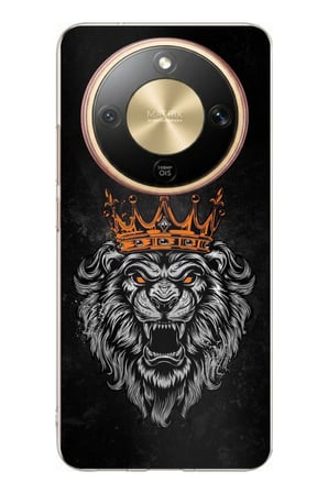 Honor Magic 8 Lite Uyumlu Kurt Ruhu Baskılı Silikon Kılıf