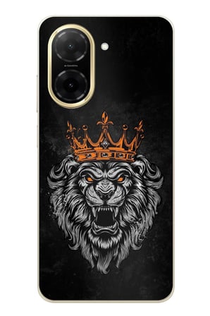 Redmi A5 Uyumlu Kurt Ruhu Baskılı Silikon Kılıf