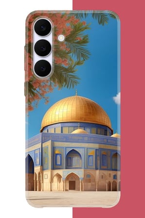 Samsung Galaxy S25 FE Uyumlu Kudüs3 Baskılı Silikon Kılıf