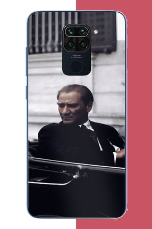 Redmi Note 9 Uyumlu atatürk makam arabasında Baskılı Silikon Kılıf
