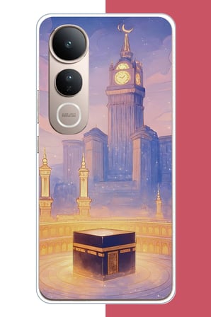 Vivo V50 Lite Uyumlu Kabe3 Baskılı Silikon Kılıf