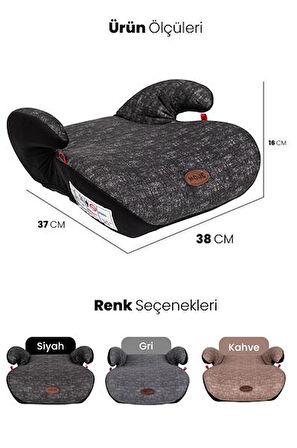 BEBEK KOLTUK YÜKSELTİCİ BODSTER GRİ YAŞ GRUP 2-3/2015-1936 KG MO15303178 G
