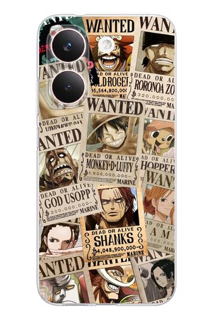 POCO X8 PRO Uyumlu One Piece Gazete Tasarımlı Baskılı Silikon Kılıf