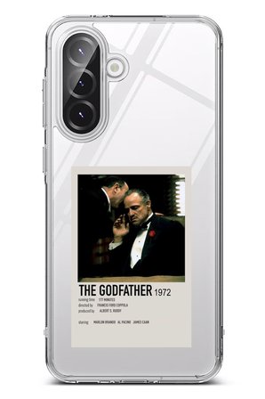 Samsung Galaxy A56 Uyumlu The GodFather Baba Poster Tasarımlı Baskılı Silikon Kılıf