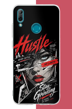 Huawei P Smart 2019 Uyumlu Sınır Tanımayan Mücadele Baskılı Silikon Kılıf