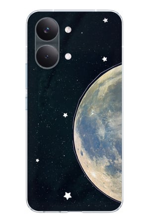 POCO X8 PRO MAX Uyumlu Minimalist Galaksi Yıldızlı Gece Baskılı Silikon Kılıf
