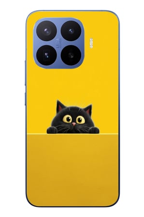Xiaomi 17T Pro
 Uyumlu Sarı Gözlü Kedi Baskılı Silikon Kılıf