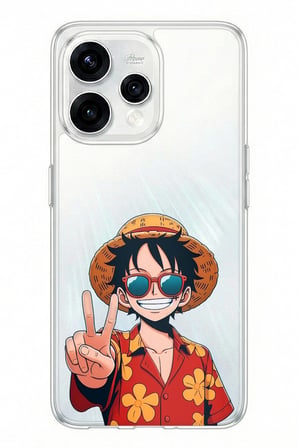 OPPO Reno 15 - Reno 15F Uyumlu Monkey D. Luffy Tasarımlı Baskılı Silikon Kılıf