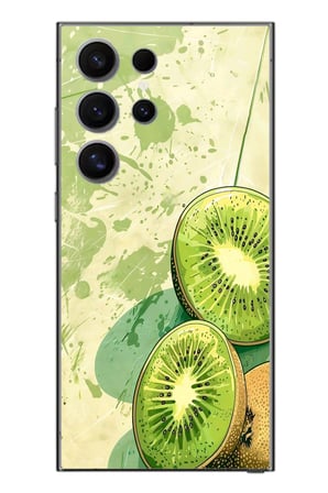 Samsung Galaxy S24 Ultra Uyumlu Kiviler Baskılı Silikon Kılıf