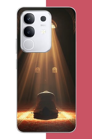 Vivo Y29 Uyumlu Huzur Dua Baskılı Silikon Kılıf