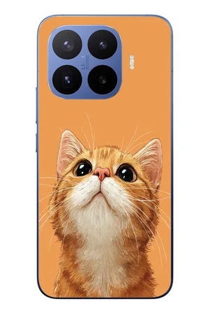 Xiaomi 17T Pro
 Uyumlu Masum Kedi Baskılı Silikon Kılıf