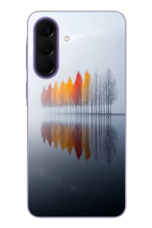 Samsung Galaxy A57 Uyumlu Sonbahar Zamanı Baskılı Silikon Kılıf