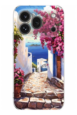 Honor 600 Pro Uyumlu Ege'nin Kayıp Sokakları Baskılı Silikon Kılıf