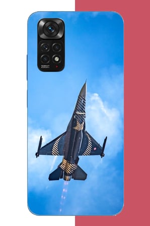 Redmi Note 11-11S Uyumlu Gökyüzüne Yükseliş Baskılı Silikon Kılıf