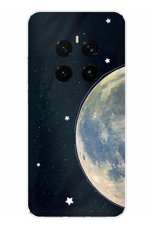 Honor Magic 7 PRO Uyumlu Minimalist Galaksi Yıldızlı Gece Baskılı Silikon Kılıf
