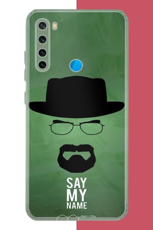 Redmi Note 8 Uyumlu heisnberg Baskılı Silikon Kılıf