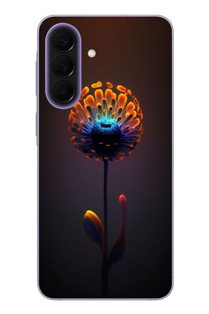 Samsung Galaxy A57 Uyumlu Büyülü Çiçek Baskılı Silikon Kılıf