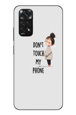 Redmi Note 11 - 11s Uyumlu Telefonuma Dokunma Baskılı Silikon Kılıf