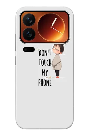 Xiaomi 17 Pro Max Uyumlu Telefonuma Dokunma Baskılı Silikon Kılıf