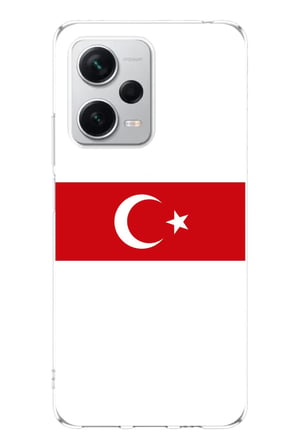 Redmi Note 12 PRO PLUS Uyumlu Türk Milli Takım Beyaz Forma Baskılı Silikon Kılıf
