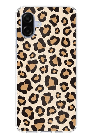 Samsung Galaxy A07 Uyumlu Vahşi Zarafet Leopar Desenli Baskılı Silikon Kılıf