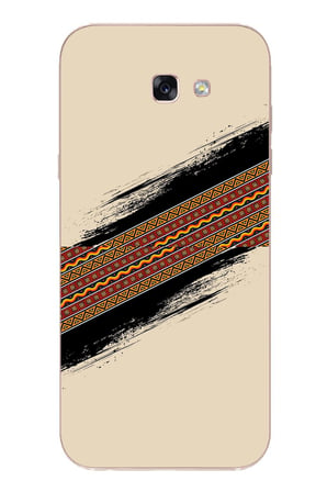 Samsung Galaxy A7 (2017) Uyumlu Yan Motif Baskılı Silikon Kılıf