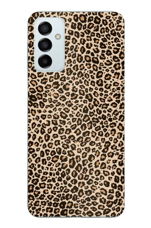 Samsung Galaxy M14 Uyumlu Leopar Tasarımlı Baskılı Silikon Kılıf