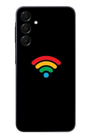 Samsung Galaxy A16 Uyumlu Wifi Simgesi Baskılı Silikon Kılıf