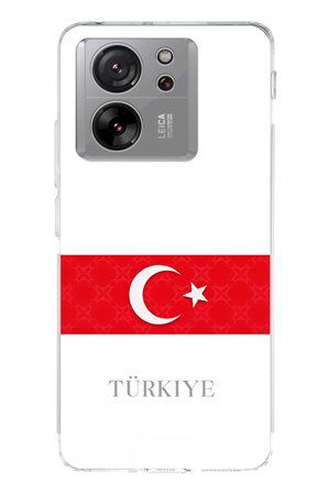 Xiaomi Mi 13T-13T PRO Uyumlu Türk Milli Takım Forma Baskılı Silikon Kılıf