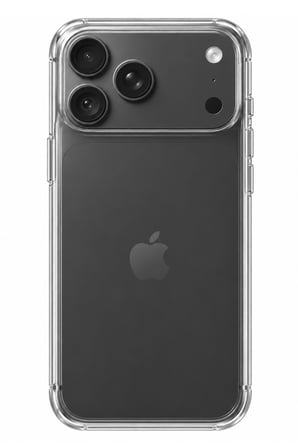iPhone 18 PRO Uyumlu Şeffaf Silikon Kılıf