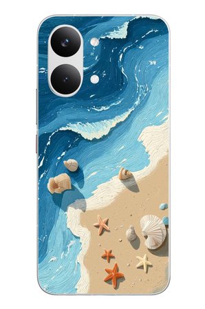 POCO X8 Pro Max Uyumlu Deniz Yıldızı Tatilde Baskılı Silikon Kılıf