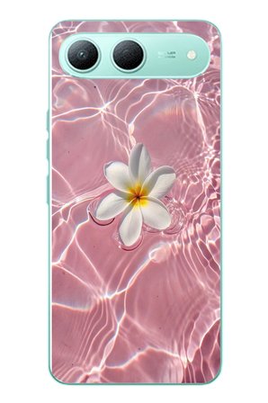Tecno Spark 40 5G Uyumlu Dalgalı Papatya Baskılı Silikon Kılıf