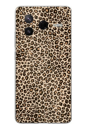 Poco F7 Pro Uyumlu Leopar Tasarımlı Baskılı Silikon Kılıf