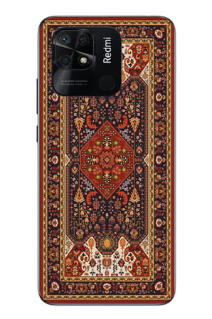 Redmi 10C Uyumlu Anadolu Motif Halısı Baskılı Silikon Kılıf