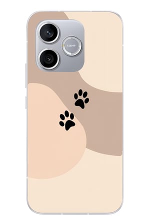 Honor 600 Lite Uyumlu İki Pati Baskılı Silikon Kılıf