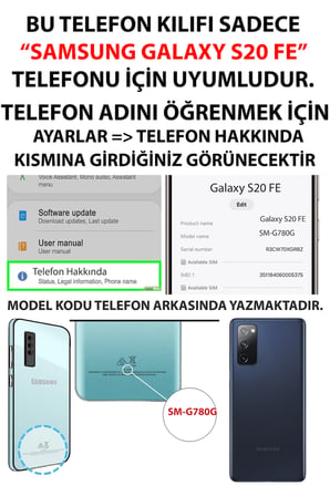 Samsung Galaxy S20 FE Uyumlu Türk Milli Takım Desenli Forma Baskılı Silikon Kılıf