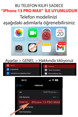 iPhone 13 PRO MAX Uyumlu Rölyef Bahçesi Baskılı Silikon Kılıf