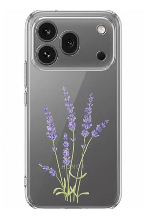Honor 600 Pro Uyumlu Lavanta Çiçek Tasarımlı Baskılı Silikon Kılıf