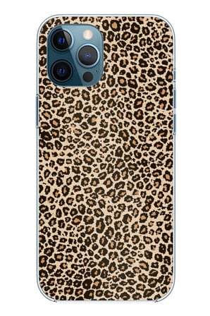 iPhone 12 PRO MAX Uyumlu Leopar Tasarımlı Baskılı Silikon Kılıf