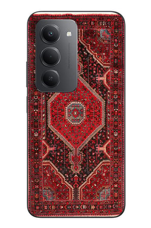 Redmi 15 Uyumlu Anadolu Halısı Baskılı Silikon Kılıf