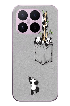Xiaomi 17T
 Uyumlu Cepli Panda Baskılı Silikon Kılıf